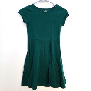 PLACE Kids Green Dress Medium